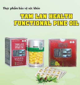 Thực phẩm bảo vệ sức khỏe  TAM LAN HEALTH FUNCTIONAL PINE OIL
